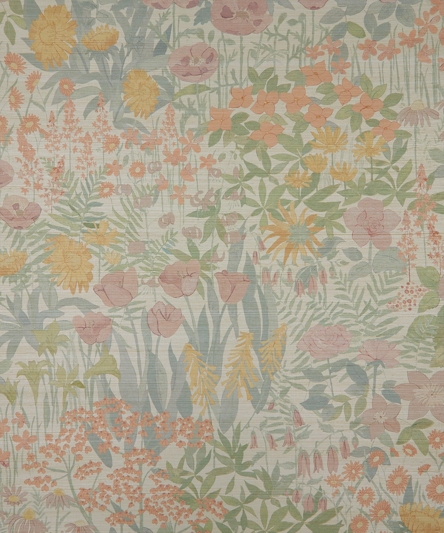 Papel Pintado Faria Flowers Salvia de Gastón y Daniela – vista plana