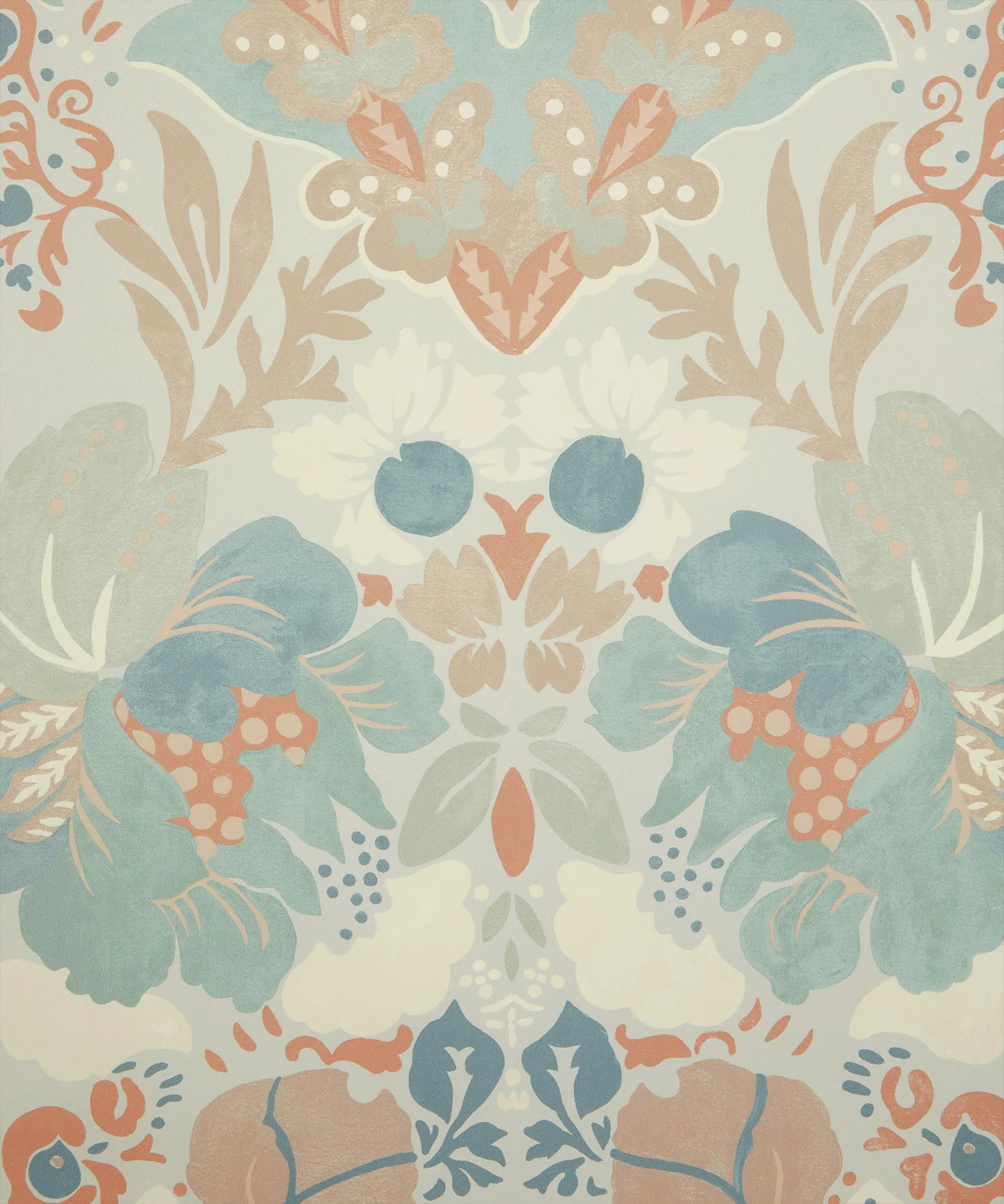 Papel Pintado Glastonbury Stripe Salvia de Gastón y Daniela – vista plana