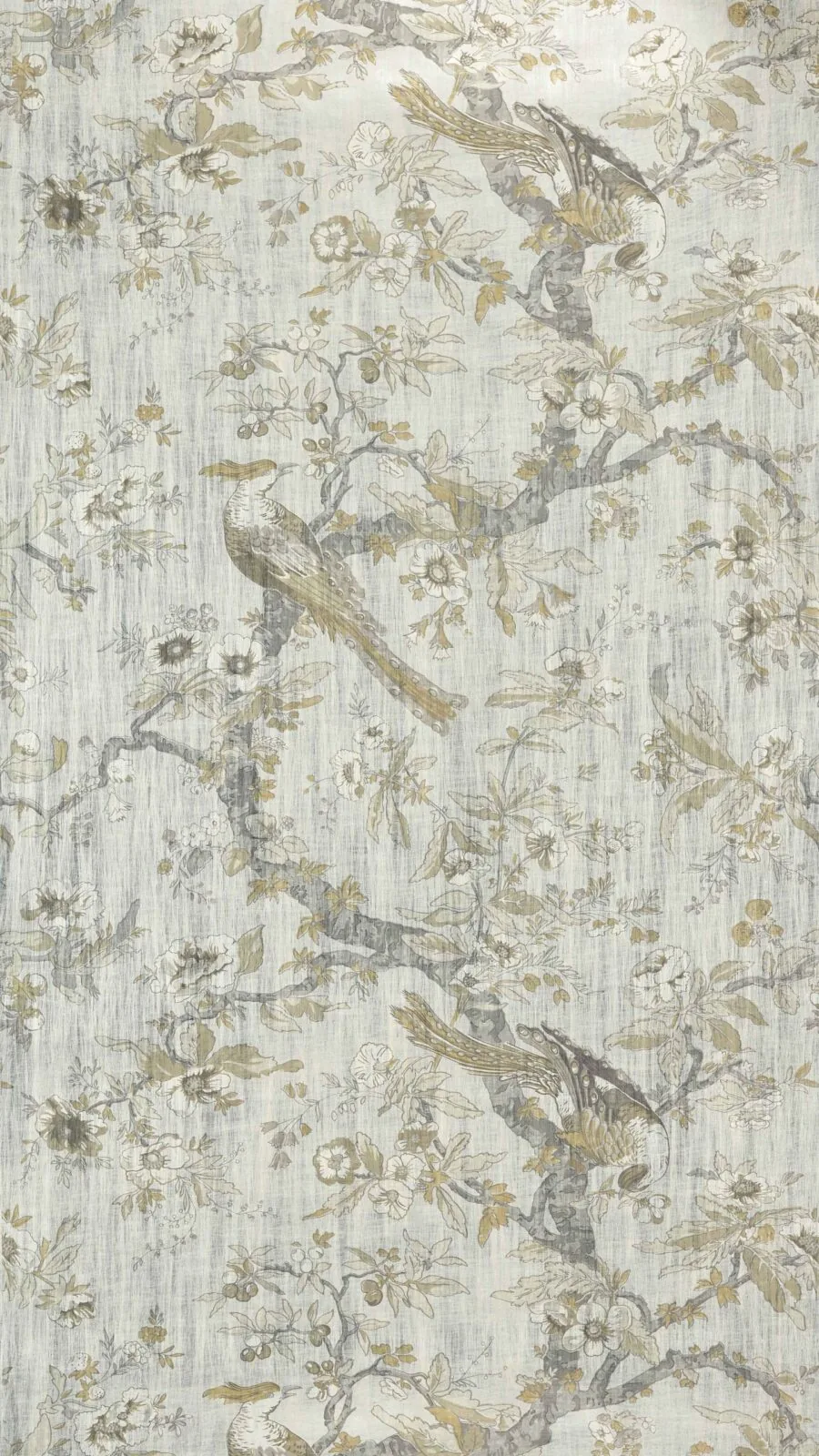 Papel Pintado Chintz Lustre Quartz Grey de Gastón y Daniela – imagen principal