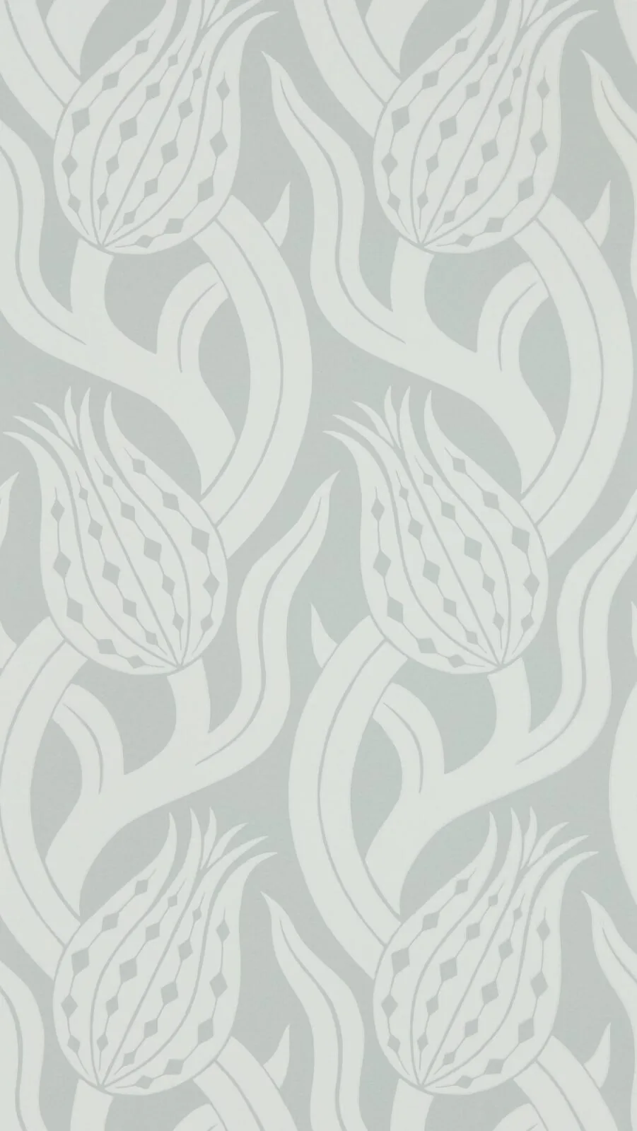 Papel Pintado Persian Tulip Quartz Grey de Gastón y Daniela – imagen principal